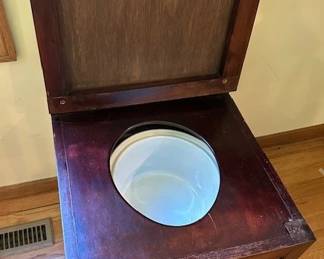 Antique chamber pot