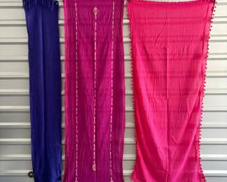 Silk and Cashmere Scarves and Linens