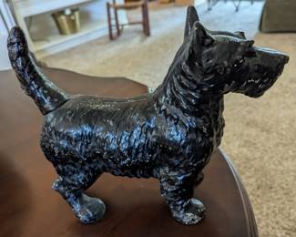 Cast Iron Scottie dog