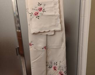 Table Cloth, stitched