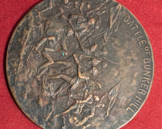 Battle of Bunker Hill vintage medal