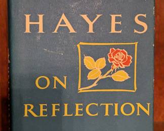 Helen Hayes On Reflection First Edition and Signed book