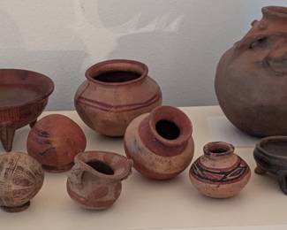 Native American art pottery