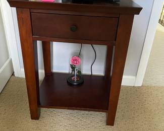 Wood Table 21.5" W x 17" D x 27" H $65