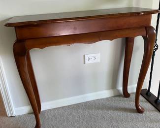 Queen Anne Butler Console 35" W x 12" D x 30" H $125