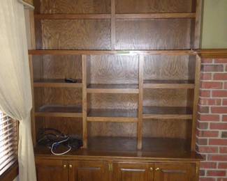 66″ Oak Bookcase with Cabinet
$175, now
$105 / each