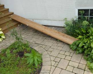 For prices & more info, copy & paste link:  https://beforeudemo.com/sales-event/hinsdale-1917-3000-s-f-home-demolition-sale/                                            Wood Deck
$295
$177 / for all