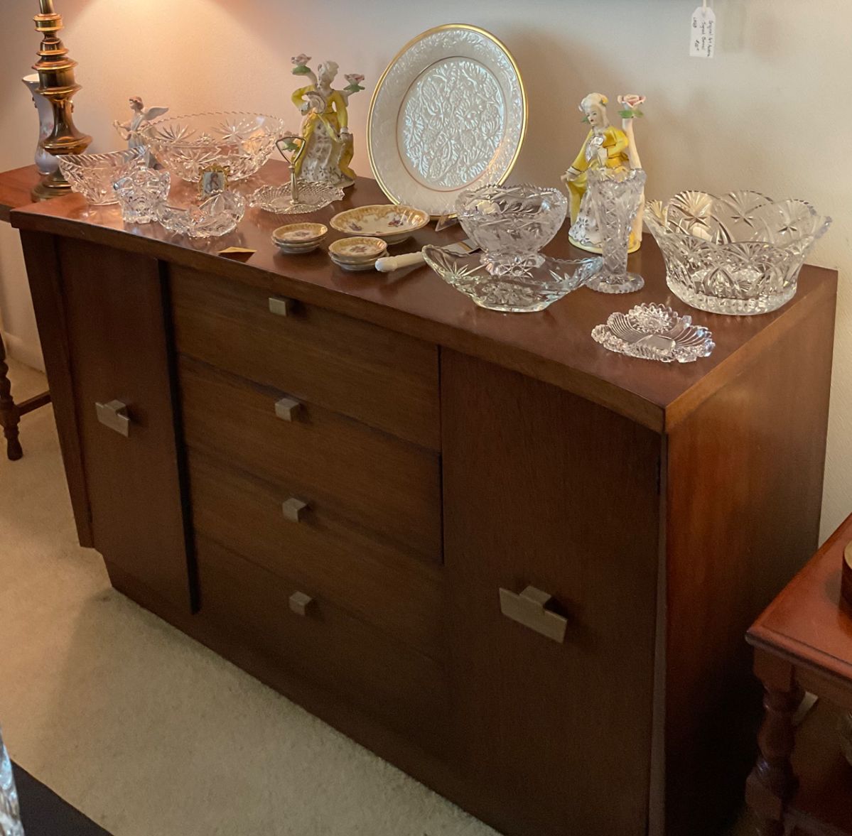 VINTAGE MCM AMERICAN CHINA BUFFET OF MARTINSVILLE, VA