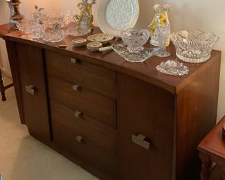 VINTAGE MCM AMERICAN CHINA BUFFET OF MARTINSVILLE, VA