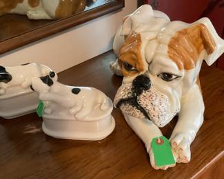 PORCELAIN BULLDOG