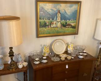 VINTAGE MCM AMERICAN CHINA BUFFET OF MARTINSVILLE, VA