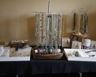 Costume jewelry includes Brighton, Betsy Johnson, Michael Kors, Fossil, Kendra Scott, Anna & Ava, Swarovski and more. Large selection of woman's watches Skagen, Marc Jacobs, Brighton, Fossil, Ann Klein and many more