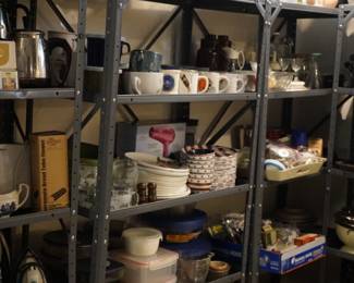 games and a whole bunch of kitchenware