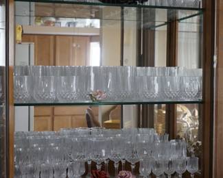 Cristal d' Argues Longchamp, Lenox flowers