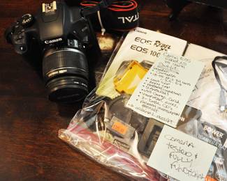 Canon EOS Rebel XT Outfit Camera Tested & Fully Functional