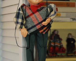 Peter with original roller skates