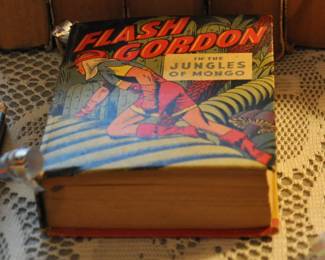 Super graphics on cover of Big Little Book