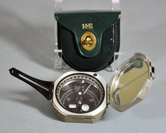 Brunton's Pocket Transit and Compass with case