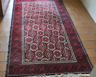 Handmade rug 43" wide x 80"