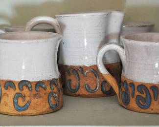 Hand crafted mugs