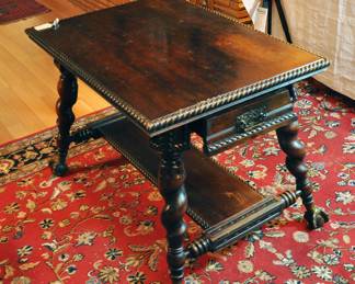 Antique Library Table