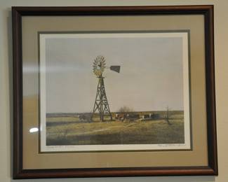 Ronald Thomason lithograph 57/150 "Deep Water"