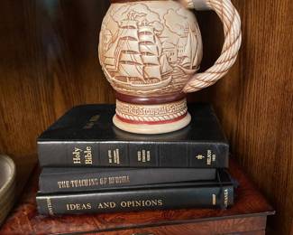 1977 Lidded Avon Beer Stein