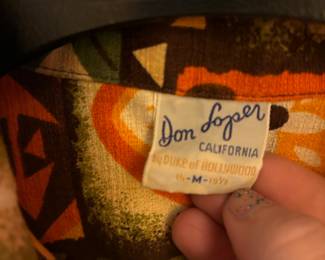 1960's Don Loper Hawaiian Shirt
