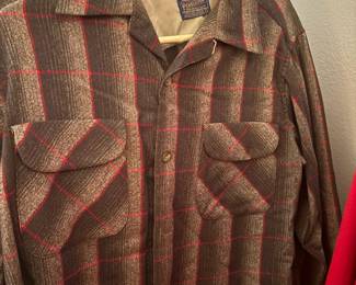 Pendleton Wool Long Sleeve Button Up Shirt