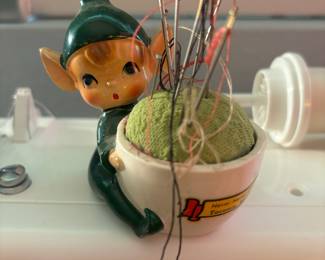 Ceramic Pixie Pin Cushion