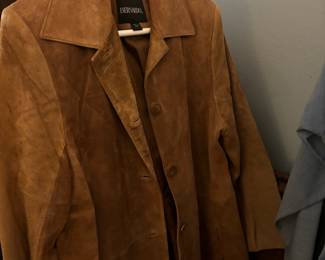 Bernardo Brown Suede Leather Jacket
