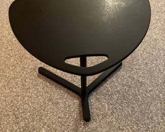IKEA Black Laptop Side Table