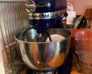 Kitchen Aid Artisan Dark Blue Tilt Head Mixer