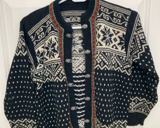 Nordic Style Knitted Cardigan Sweater