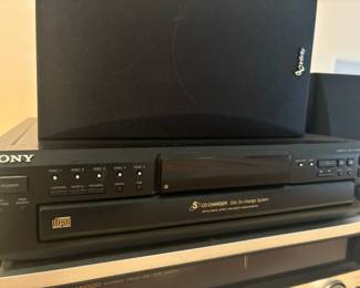 Sony 5 CD Changer – CDP-CE345, Infinity Speaker