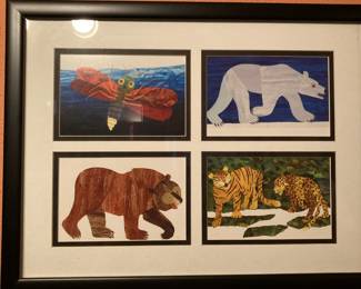 Framed Children's Book Cover Artwork