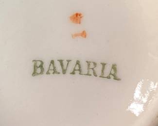 VTG. BAVARIA CHOCOLATE POT SET, w 5