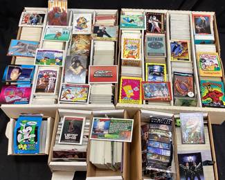 ASSORTED TRADING CARDS, STAR TREK, JURAS