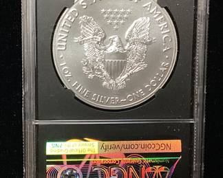 2020 SILVER AMERICAN EAGLE, MS70