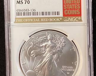 2022 SILVER AMERICAN EAGLE, GRADED