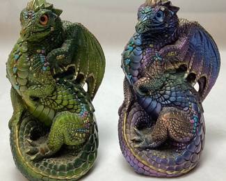 (2) WINDSTONE EDITIONS 1988 PEA GREEN