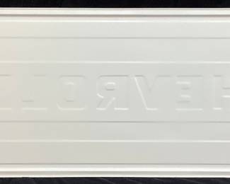 CHEVROLET TAILGATE SIGN, 45 L