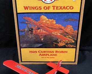 WINGS OF TEXACO 1929 CURTISS ROBIN AIRPL