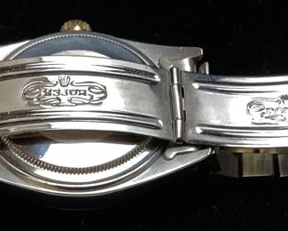 1982 ROLEX DATEJUST 36mm 14KT GOLD & STAINLESS MEN’S AUTOMATIC WATCH, MOVEMENT CALIBER 3035, JUBILEE BRACELET WITH 455j ENDLINKS, FLUTED BEZEL, MODEL 16013, RECENTLY SERVICED