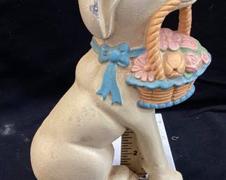 VTG. 10’’ CAST IRON DOGGIE DOORSTOP