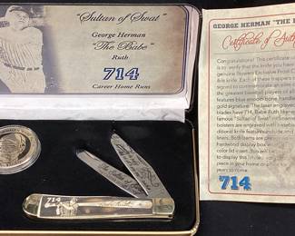 FROST CUTLERY BABE RUTH COMMEMORATIVE