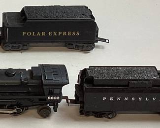 (3) MODEL TRAIN SETS, LIONEL POLAR EXPRE