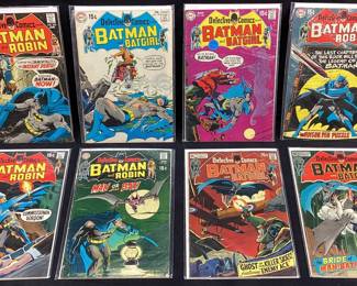 (8) DC DETECTIVE COMICS, BATMAN AND ROBIN