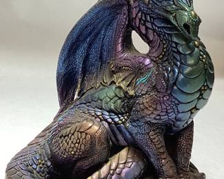 WINDSTONE EDITIONS 1986 PEA PEACOCK DRA