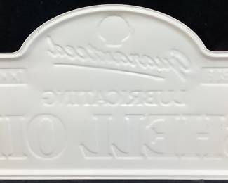 SHELL OIL LUBRICATING SIGN, 21 L